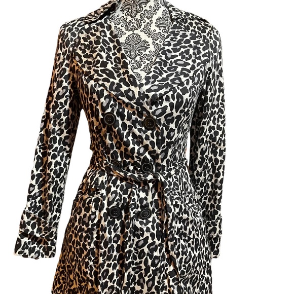 Forever 21 Jackets & Blazers - Leopard Print Trench Coat